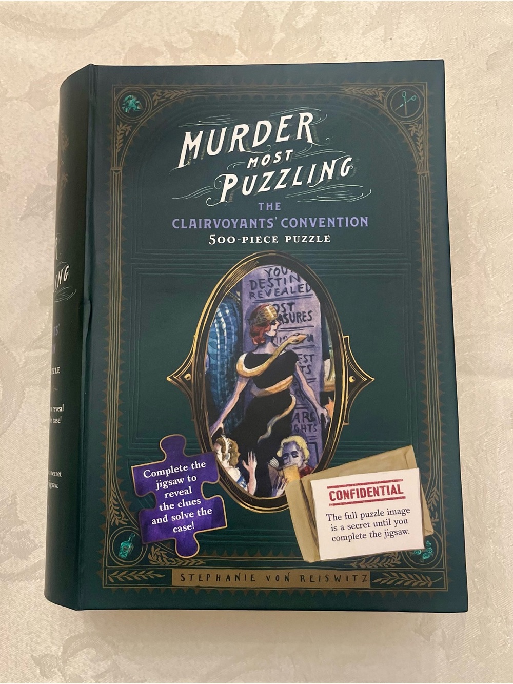 Murder Most Puzzling 500-Piece Puzzle